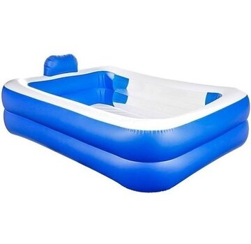 Haushalt Haushalt - Piscine gonflable avec coussin - 200x150x50cm