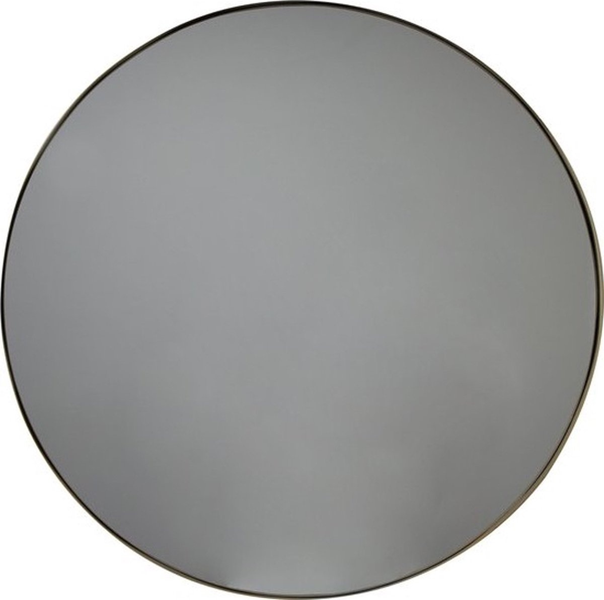 Bobble Home- Miroir rond en métal- Or- 60cm