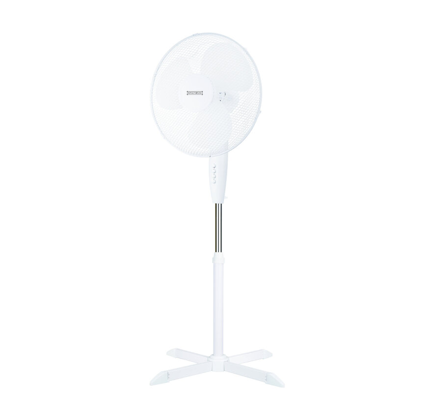 Ventilateur de sol Royalty Line - 122 cm - Blanc - 3 positions