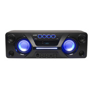 Denver Haut-parleur Bluetooth Denver avec lumière disco et radio FM
