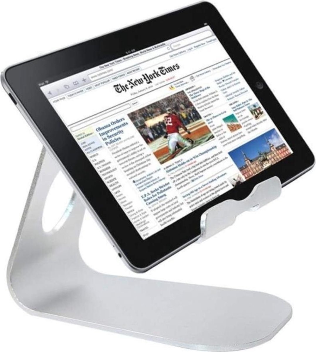 Support universel portable en aluminium pour tablette, iPad et iPhone