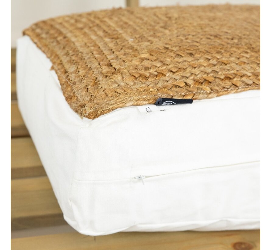 Unique Living Coussin de dossier Rana Naturel - 120x40cm