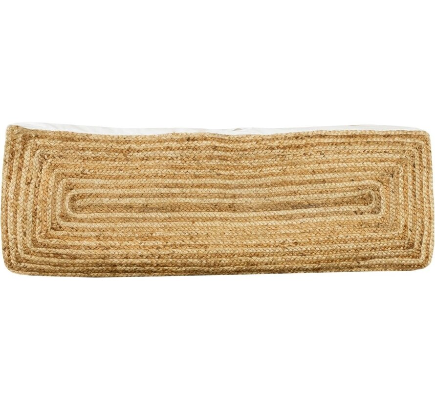 Unique Living Coussin de dossier Rana Naturel - 120x40cm