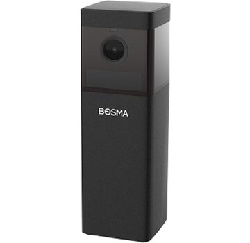 Bosma Bosma X1 - 2MP - WiFi - Caméra de sécurité intérieure -1080P Full HD - Angle de vision 156° - Noir