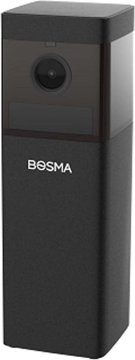 Bosma X1 - 2MP - WiFi - Caméra de sécurité intérieure -1080P Full HD - Angle de vision 156° - Noir