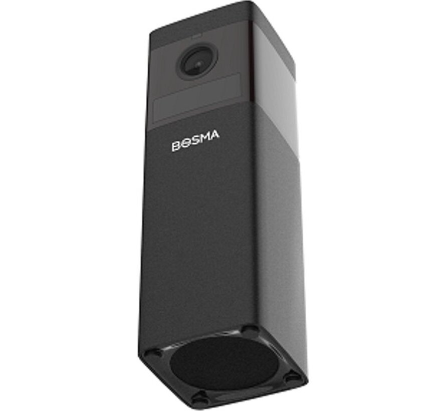 Bosma X1 - 2MP - WiFi - Caméra de sécurité intérieure -1080P Full HD - Angle de vision 156° - Noir