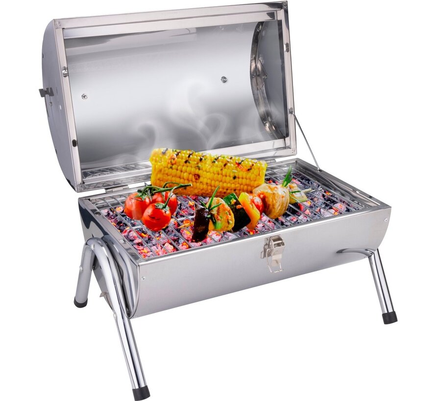 BBQ Collection barbecue portable au charbon de bois - pliable - 42x29.5x37cm