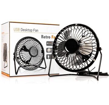 Esperanza Esperanza Ventilateur USB Yugo 6 pouces - Noir