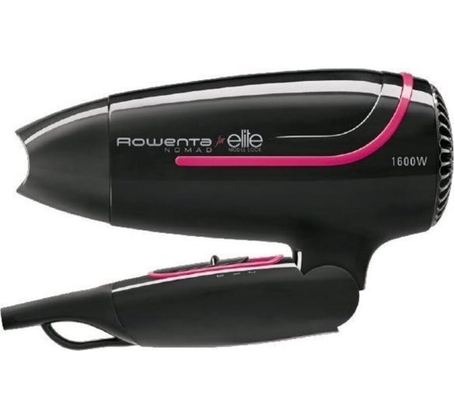 Rowenta NOMAD Elite 1600W Black - Sèche-cheveux - Sèche-cheveux