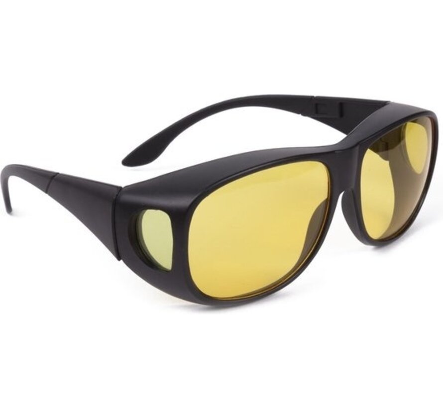 Acheter des lunettes de transfert Benson Night Glasses - Vision nocturne  pour porteurs de lunettes - Monture noire en ligne sur  