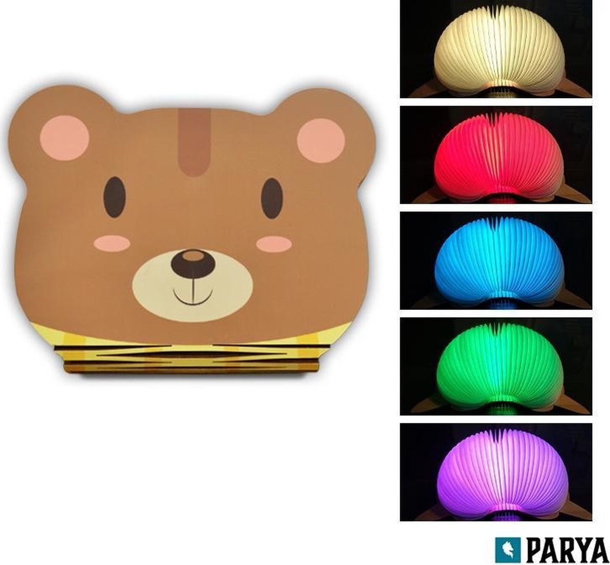 Parya Official - Livre LED - Ours