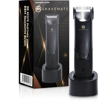 ShaveMate Tondeuse ShaveMate 5-in-1 -les aisselles - les jambes - les bras - le pubis - les poils du visage - étanche - Rechargeable