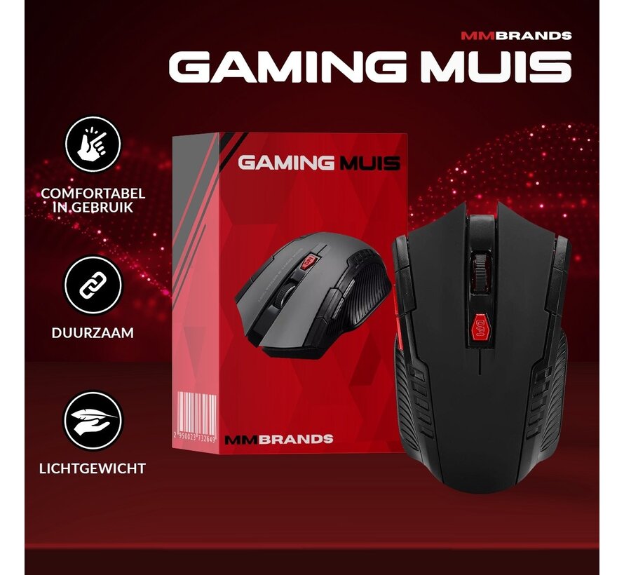 Souris de jeu sans fil  MM Brands - souris gaming - silencieuse - Accessoires de bureau