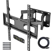 Auronic Support TV - Auronic - Rotatif et inclinable - 23 à 60 pouces - jusqu'à 45 KG - Noir