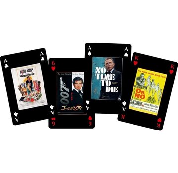 Winning Moves Winning Moves - James Bond 007 Waddingtons Number Playing Cards - cartes à jouer