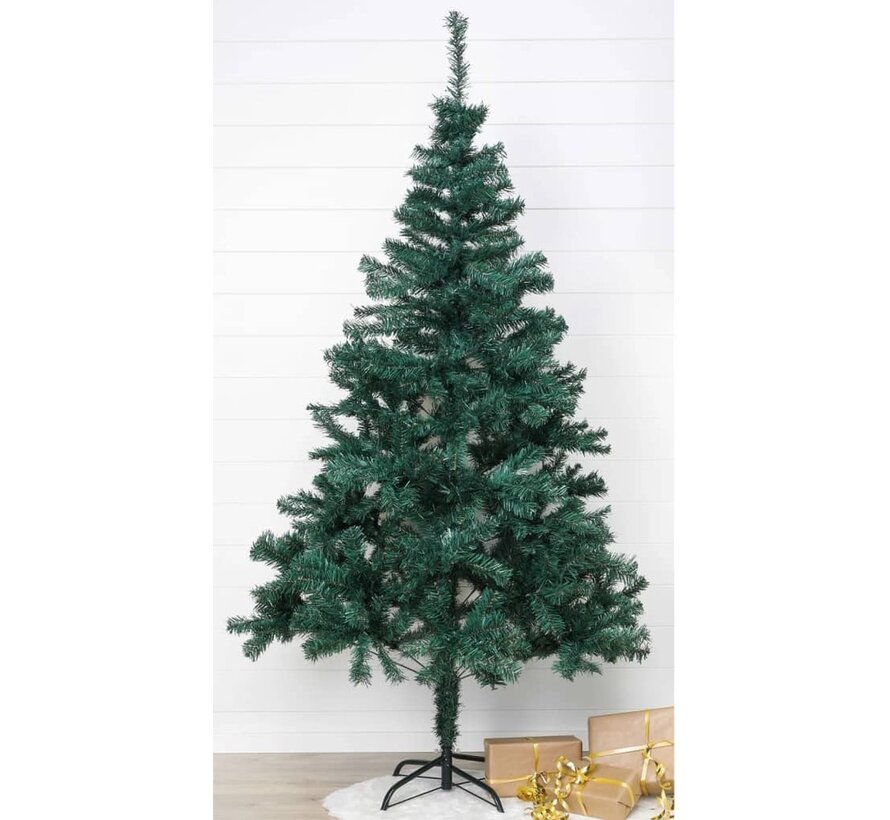 Haushalt - Arbre de Noël artificiel - 210 cm - Avec socle en métal