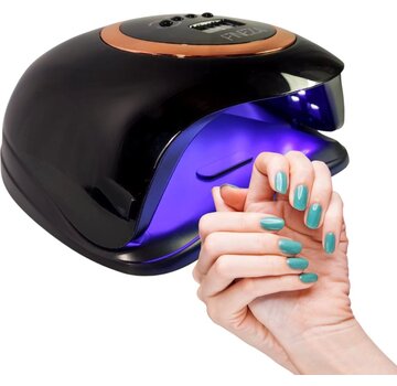 Fineza Fineza Lampe UV pour ongles en gel - Séchoir à ongles LED - Séchoir à ongles pour vernis en gel - Lampe à ongles - Noir