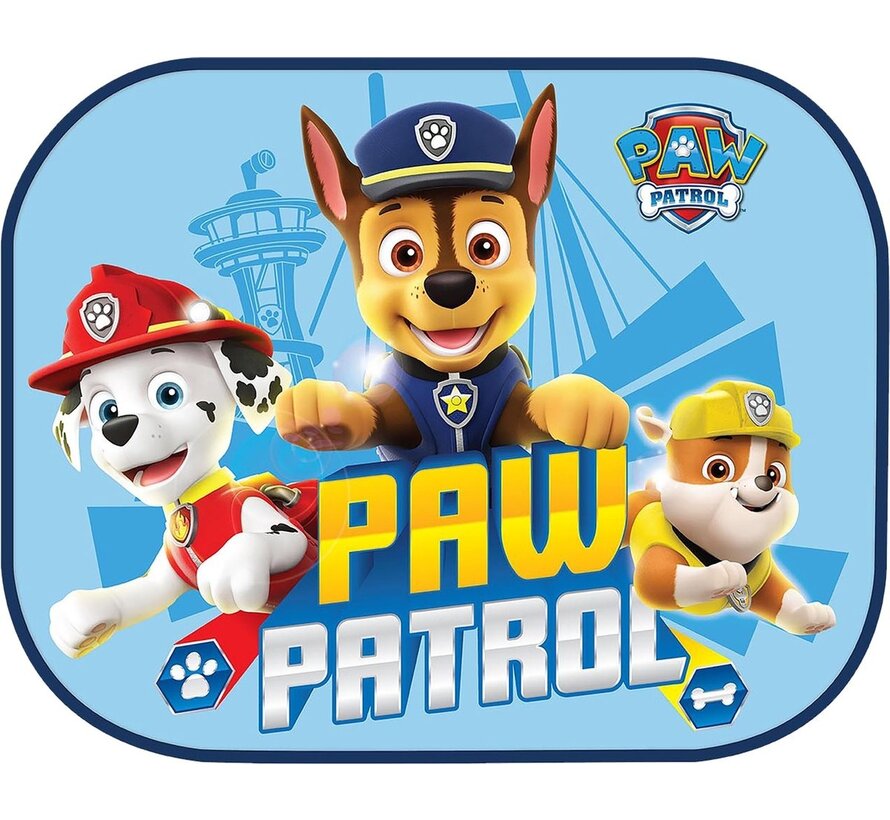 Nickelodeon Paw Patrol Pare-soleil Pop-Up Fenêtre de voiture (2 pièces) Pliable Extensible