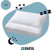 Bobbel Home Parya Home - Oreiller de soutien cervical Thessaloniki - 45x55cm - Blanc