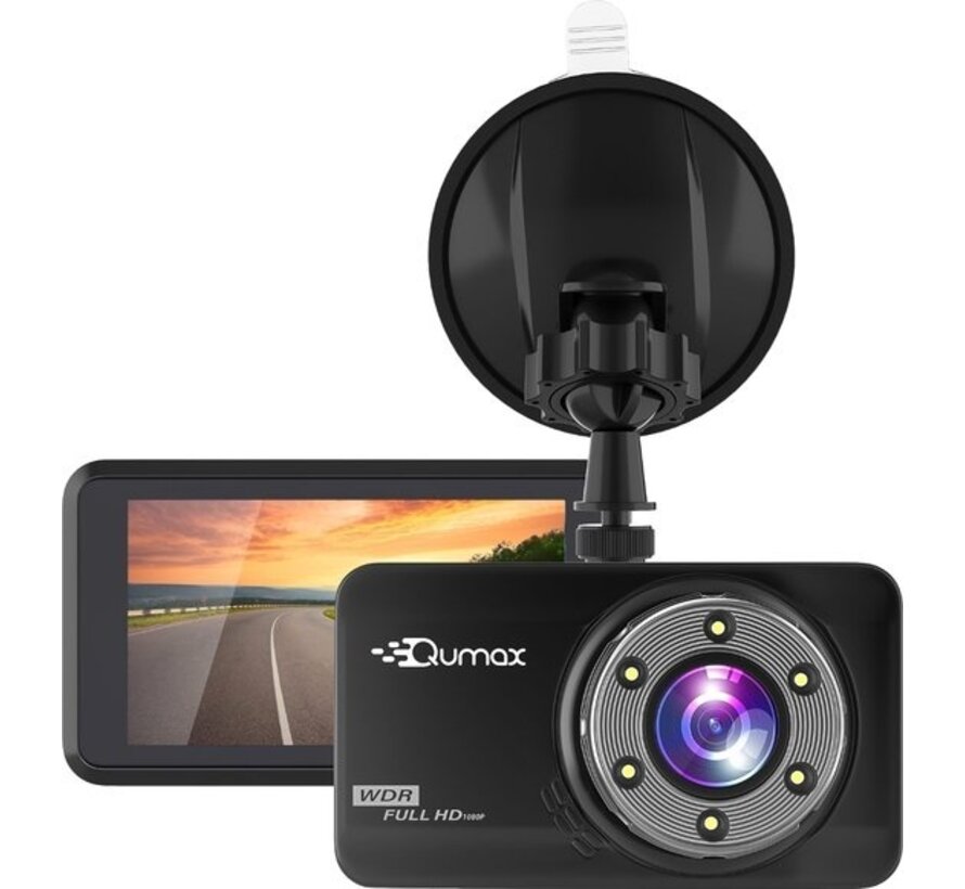 Dashcam camera pour voiture 1080P détection de mouvement et