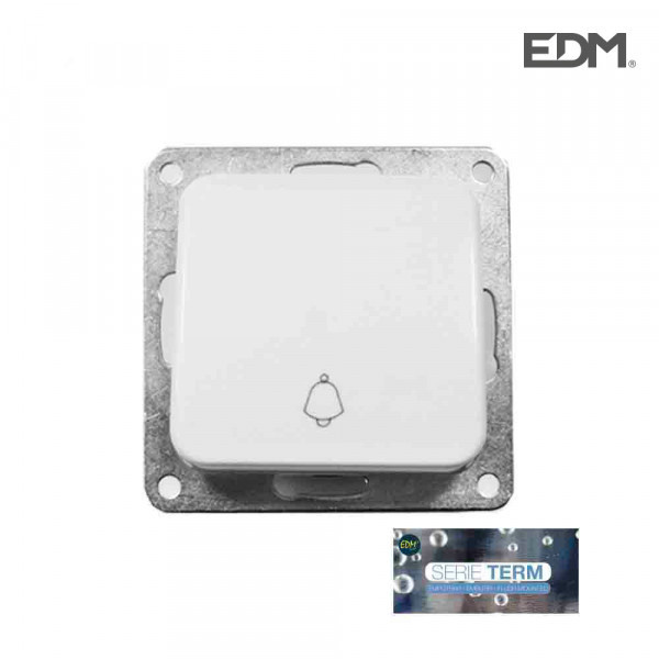 EDM - Bouton poussoir à encastrer - Série Term