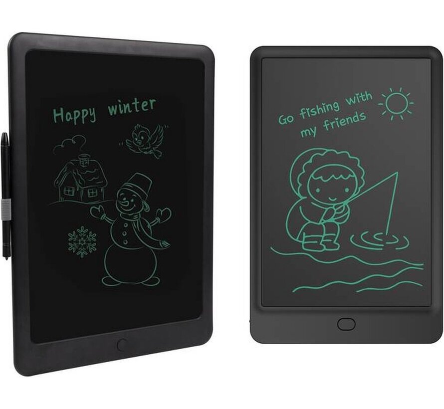 Denver Drawing tablet LWT10510 - Tablette pour enfants alternative au dessin sur papier - Magic drawing board 10.5 inch- Black