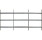 Grille de fenêtre Abus 105 x 45 cm - réglable en largeur