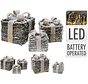 Nampook SET de 2 boîtes cadeaux lumineuses - 40 LED - Hauteur 20 cm - Copy