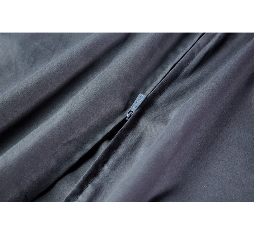 Housse de couette pour couverture lestée pour enfant - 150x100cm - coton - Gris foncé