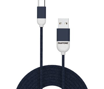 Celly Celly Pantone - Câble USB Type-C, 1,5 mètre, bleu - Caoutchouc