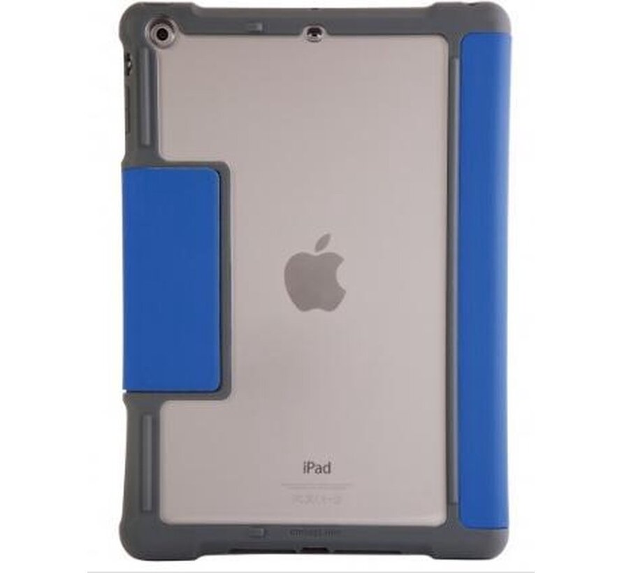 STM dux - Étui Apple iPad mini - convient à Apple ipad mini 1 à 5 - 201cm (7.9'') - bleu,gris