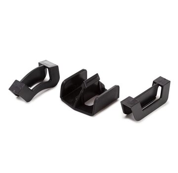 Perel Pinces de connexion pour bacs de stockage Omsb36(Y) - Noir