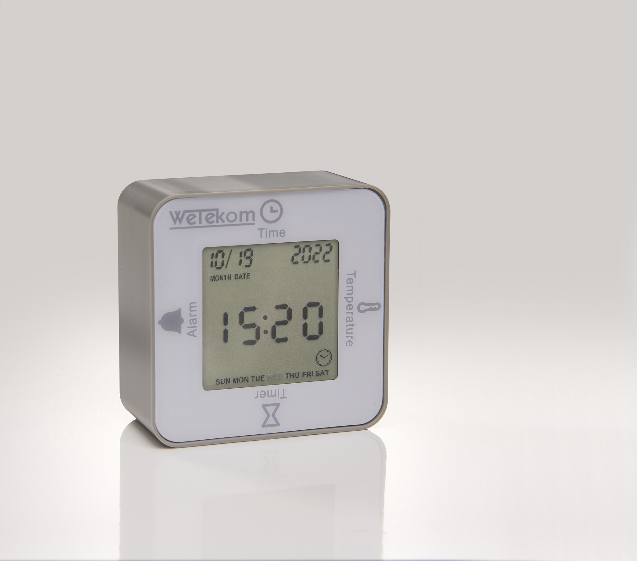 Horloge cubique Wetekom