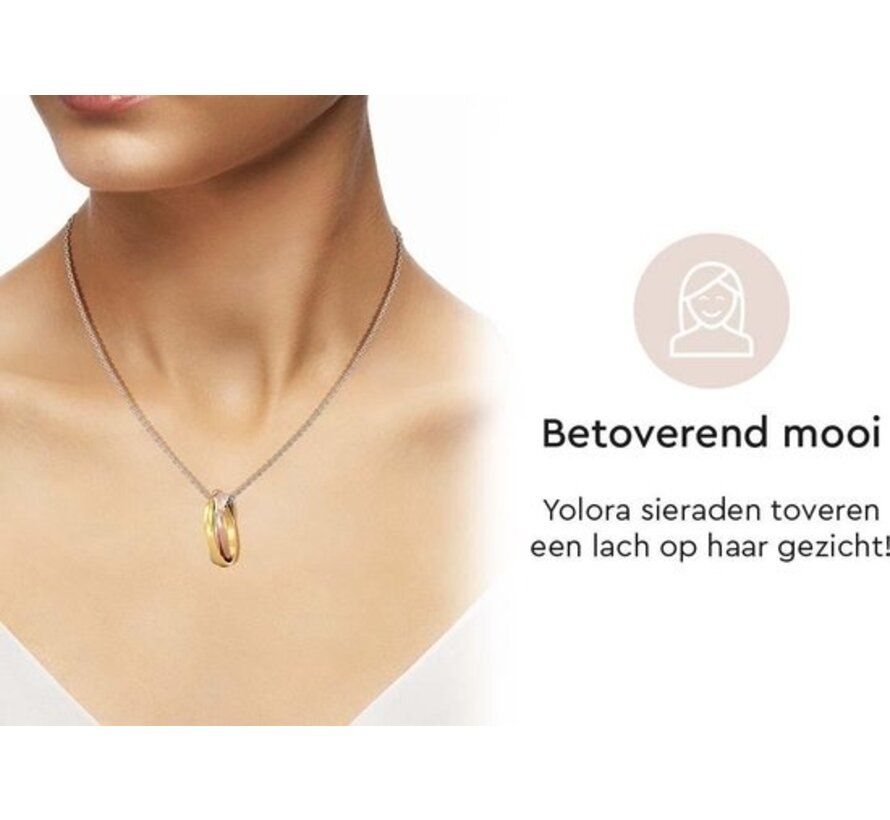 Collier pour femme - Yolora Ladies Necklace  - Silver/Gold/Rosé
