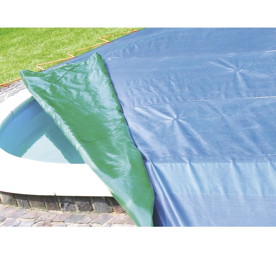 Bâche Forstmeister, vert/bleu, extrêmement résistante 150 g/ m², 2 x 3 m