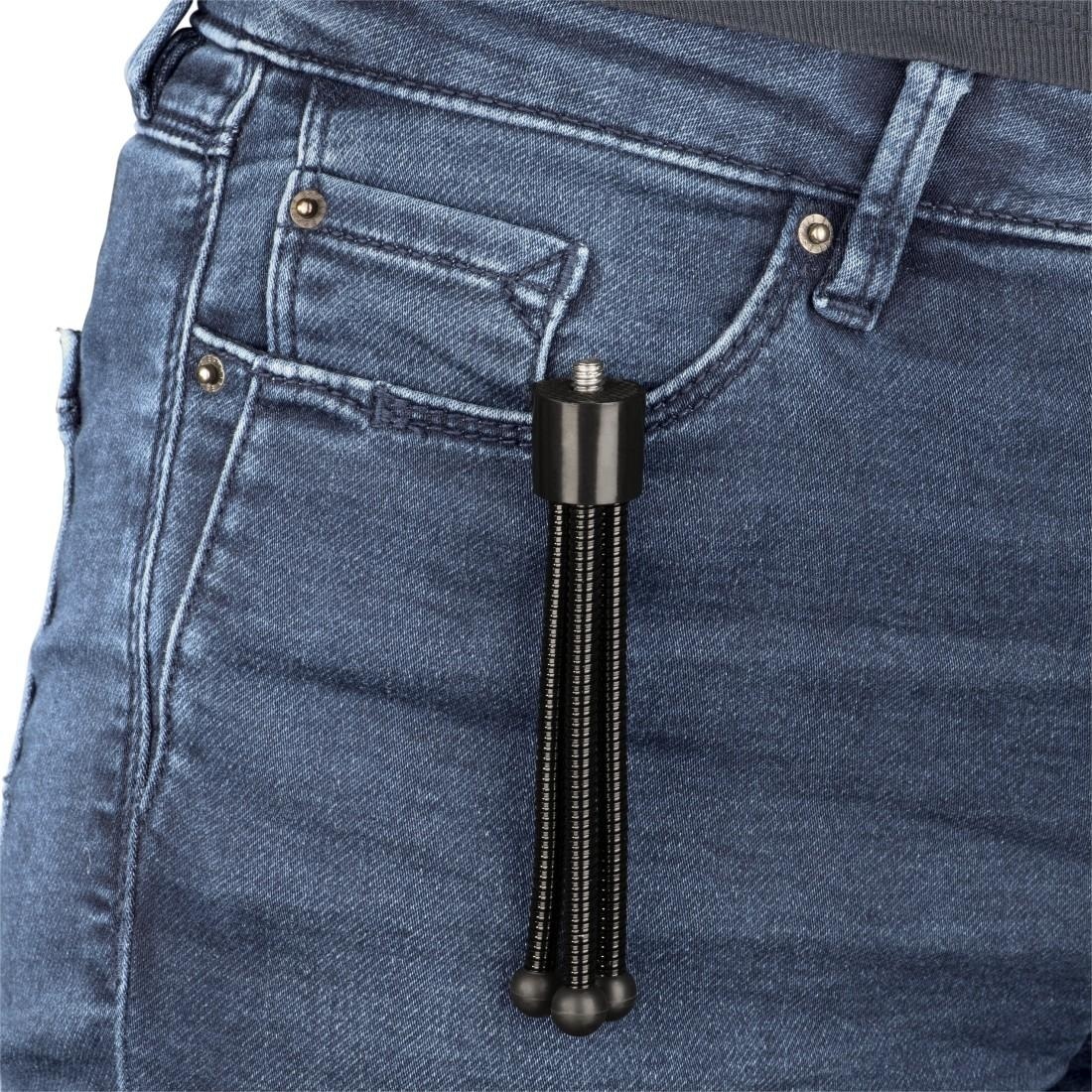 Hama Handy mini stand avec jambes flexibles et clip de montage