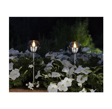 Westfalia Westfalia flicker lights - lampe LED - durée d'éclairage jusqu'à 8 heures - 200mAh - set of 2 - amber