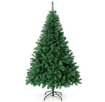 Coast Coast Arbre de Noël artificiel 180 cm Arbre de Noël avec 1.000 aiguilles de sapin pvc vertes