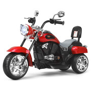 Coast Moto électrique pour enfants - Coast - Style Chopper Moto - 91 x 48 x 64 cm - rouge + noir