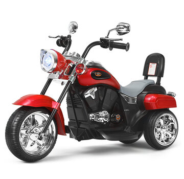 Coast Moto électrique pour enfants - Coast - Style Chopper Moto - 91 x 48 x 64 cm - rouge + noir