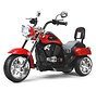 Moto électrique pour enfants - Coast - Style Chopper Moto - 91 x 48 x 64 cm - rouge + noir