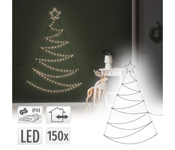 Ambiance Sapin de Noël - Ambiance - avec 150 LEDs 150 cm