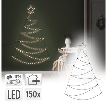 Ambiance Sapin de Noël - Ambiance - avec 150 LEDs 150 cm