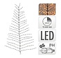 Home & Styling Chaîne lumineuse avec minuterie - 150 LED - Blanc chaud