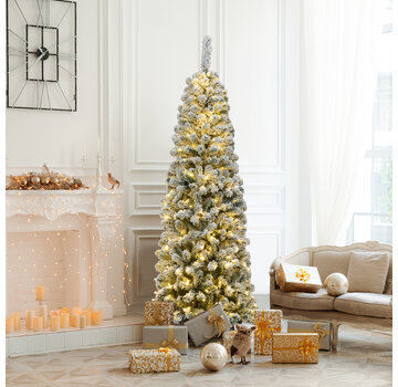 Coast Coast sapin de Noël artificiel 180 cm illuminé sapin pliant épicéa