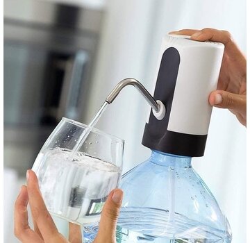 Aerend Aerend - Distributeur d'eau automatique sans fil pour jerrycan - Pompe à eau - Rechargeable par USB - Distributeur électrique