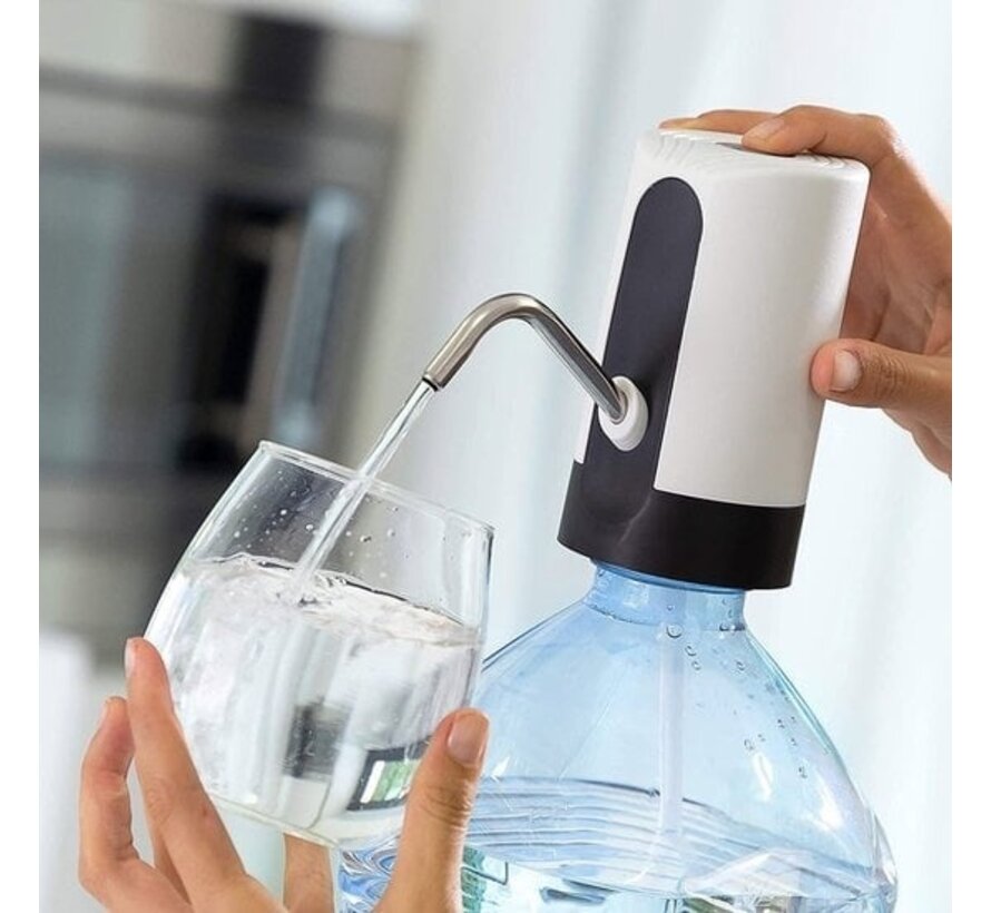 Aerend - Distributeur d'eau automatique sans fil pour jerrycan - Pompe à eau - Rechargeable par USB - Distributeur électrique