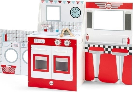 Plum Play kitchen 3-in-1 - MDF - 46 x 42 x 75 cm