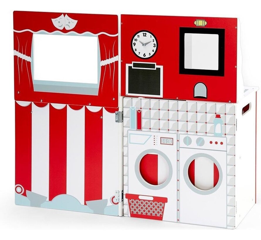 Plum Play kitchen 3-in-1 - MDF - 46 x 42 x 75 cm