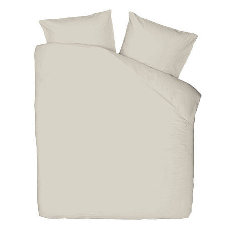 Presence Satin Luxury - Housse de couette crème